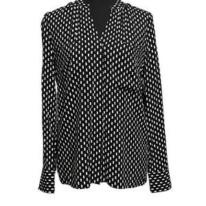 Truth by Republic Checkered Button Down Blouse/Top Size Extra Small